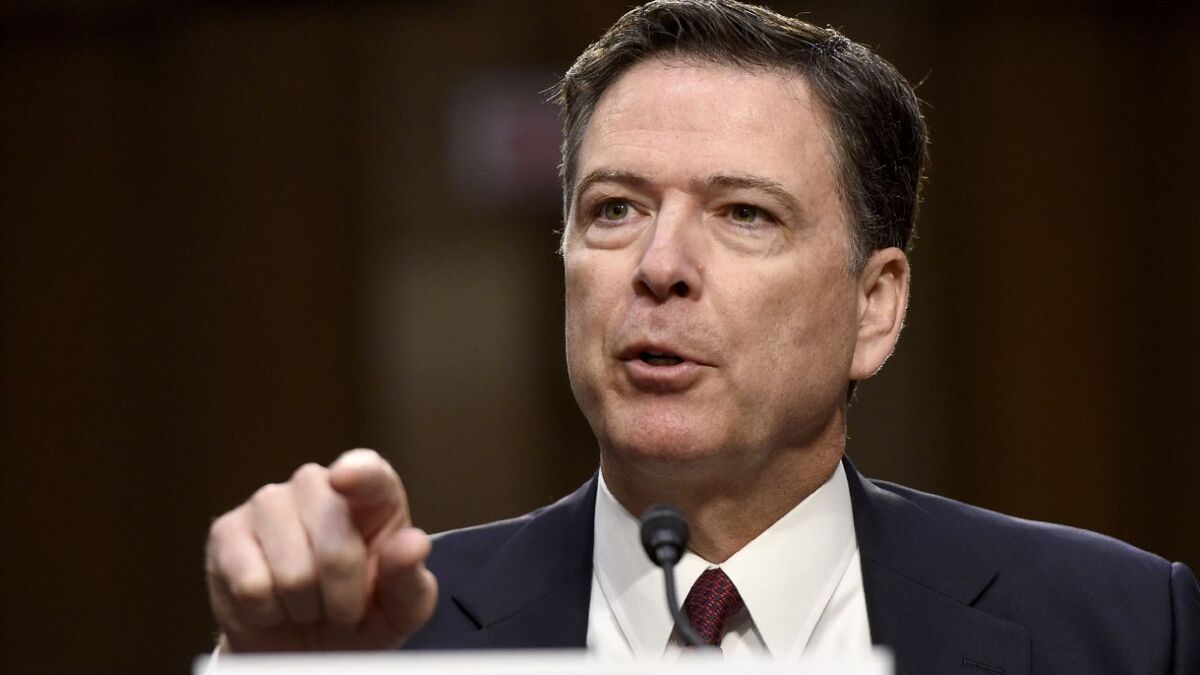 James Comey lors d'une audience du FBI