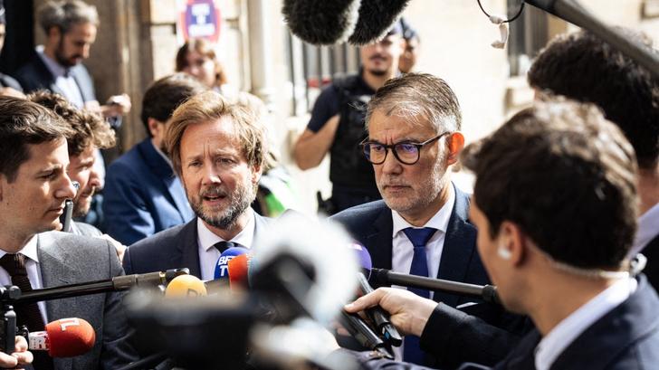 Olivier Faure et Boris Vallaud, socialistes