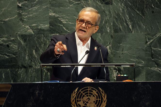 Massoud Pezeshkian à l'Assemblée générale de l'ONU