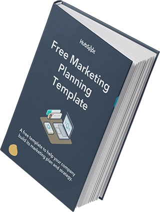 couverture d'un modèle de plan marketing