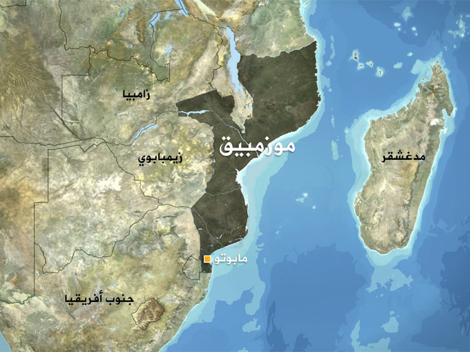 Carte du Mozambique