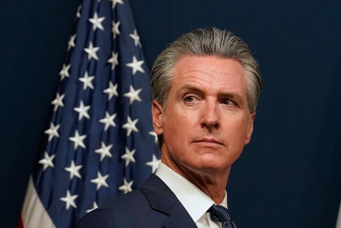Gavin Newsom à Sacramento en août 2025