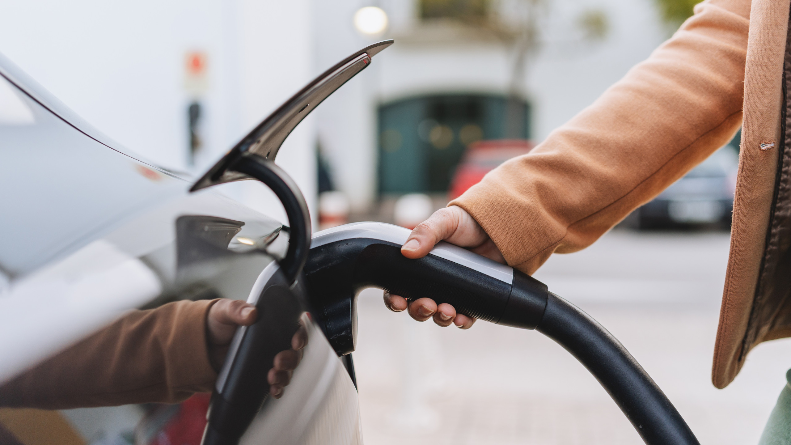 Exemple de véhicule éligible au leasing social (voiture électrique)