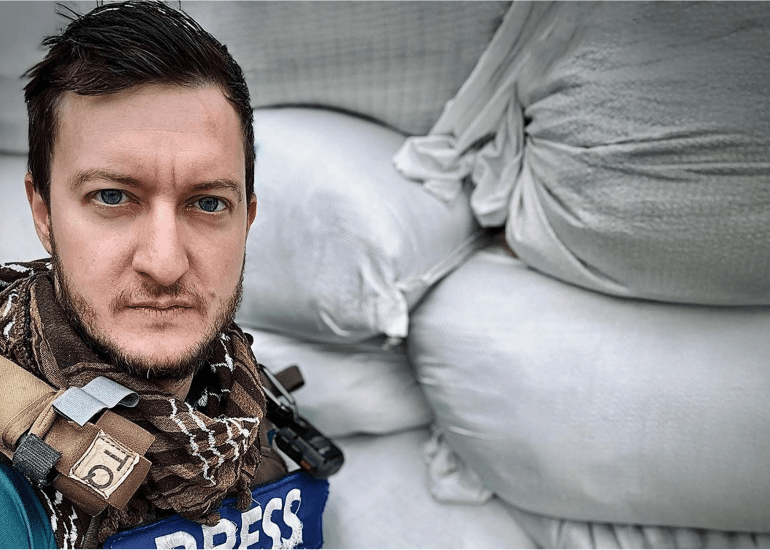 Claudio Locatellì, expert en affaires militaires et correspondant de guerre