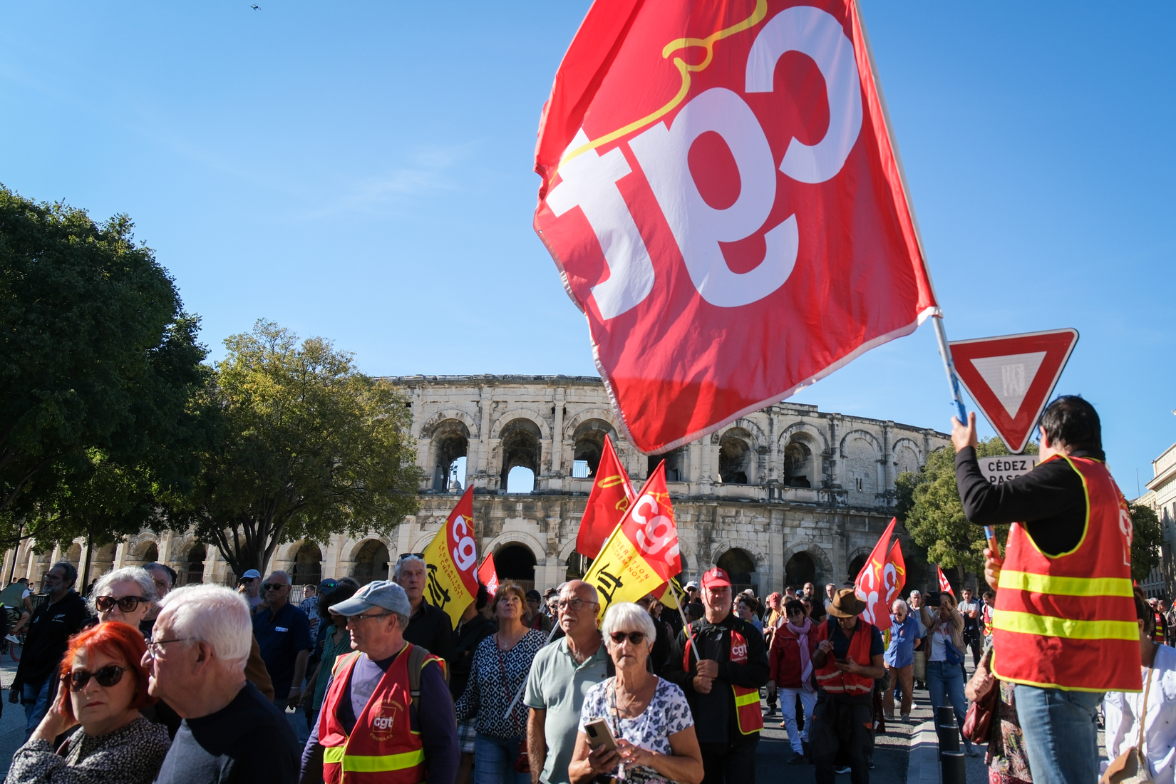 Manifestation à Nîmes le 2 octobre 2025