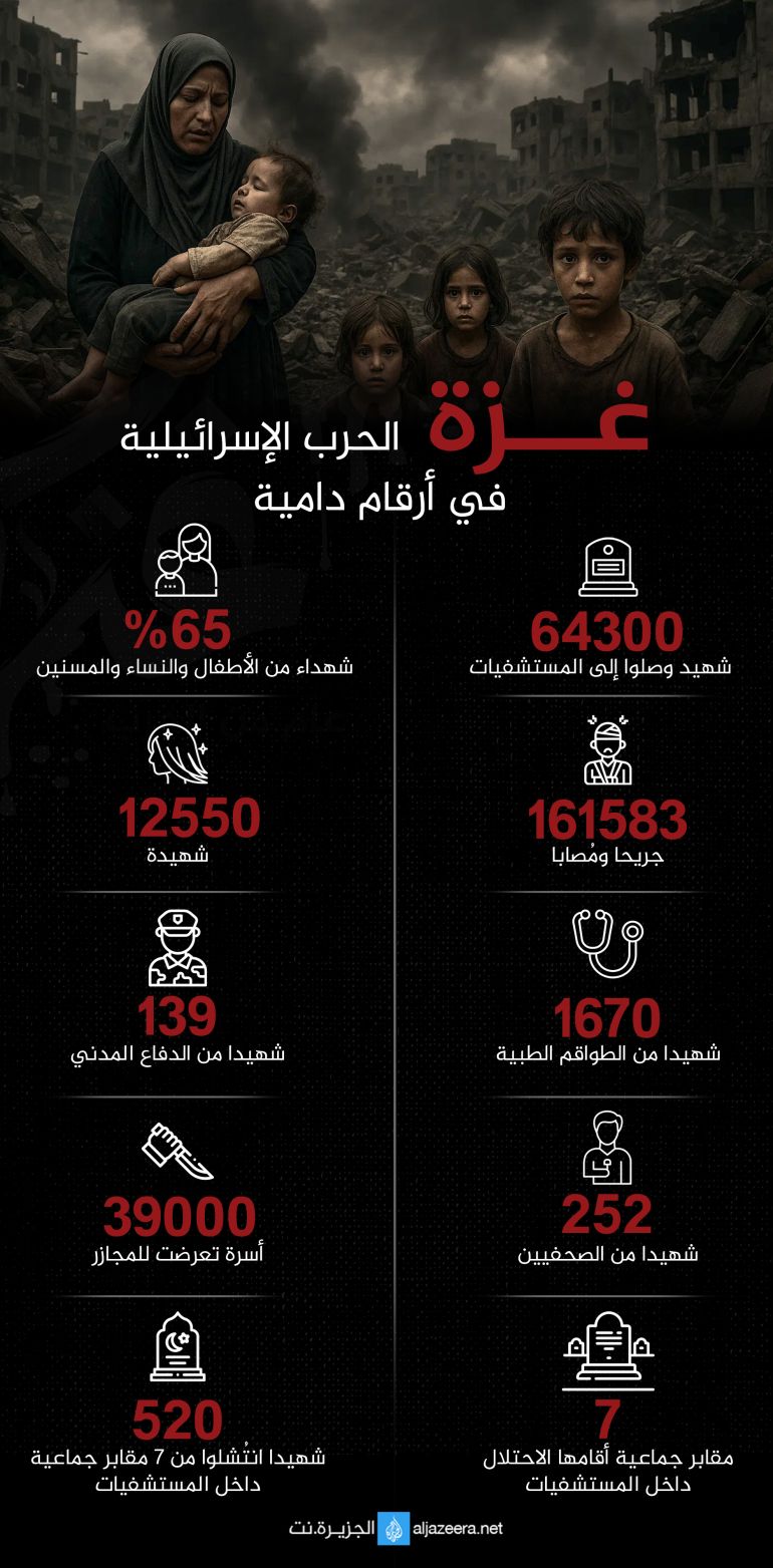 Infographie Gaza : pertes humaines