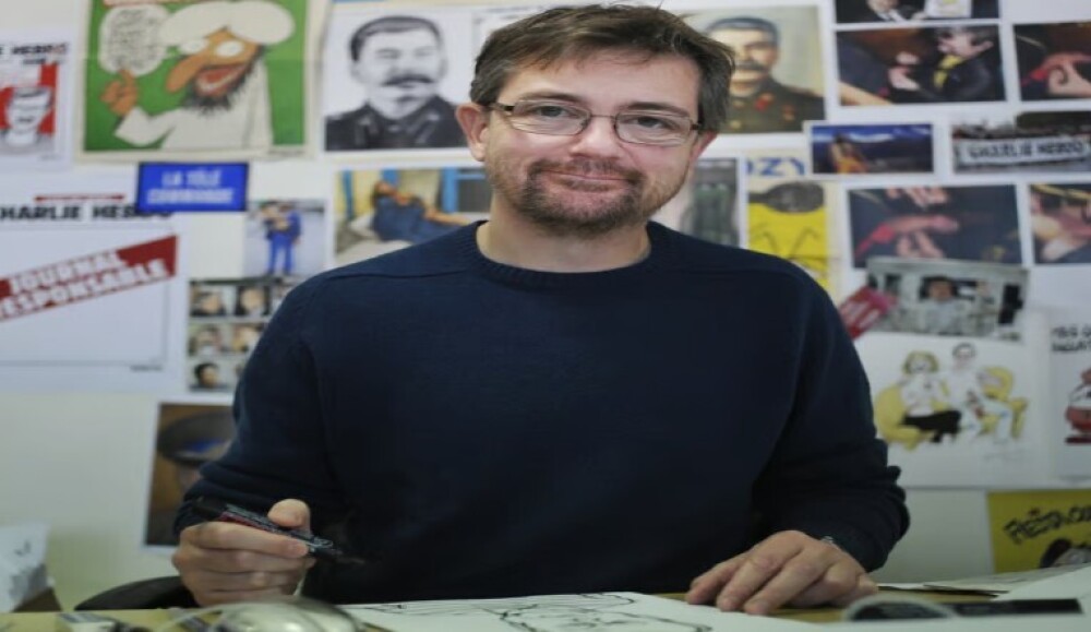 Charb dessinateur satirique de Charlie Hebdo