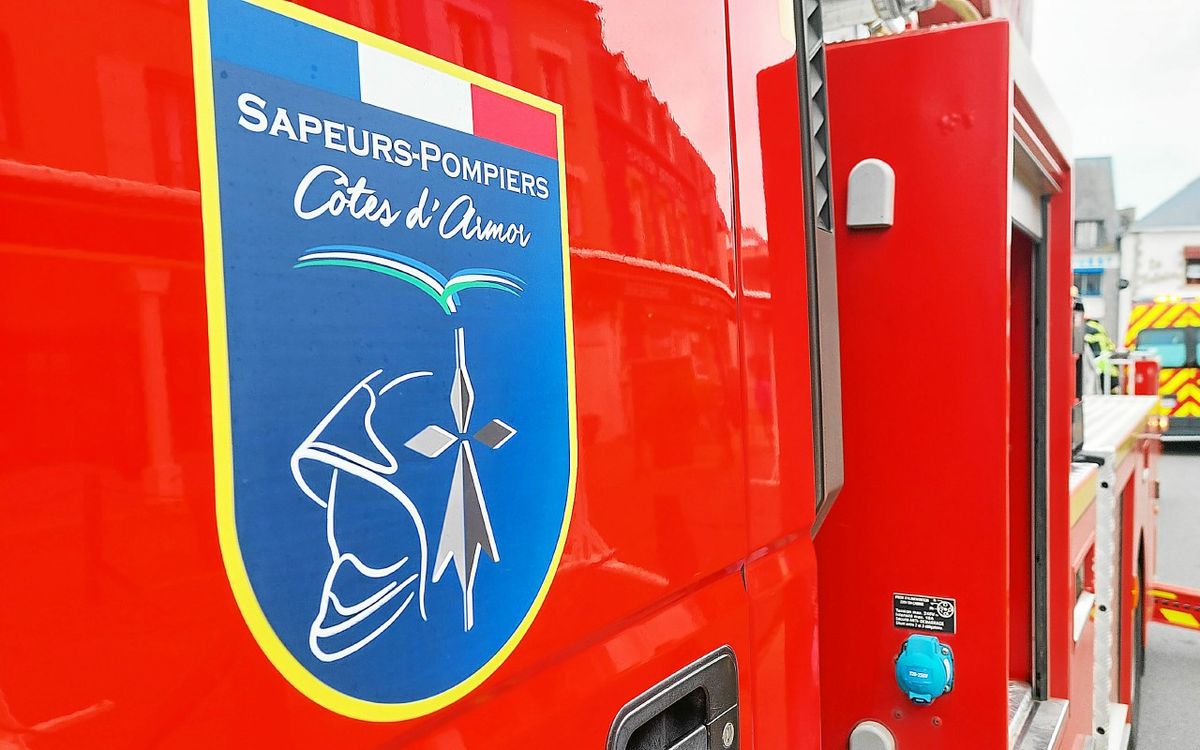 Secours à Dinan après un accident de la route