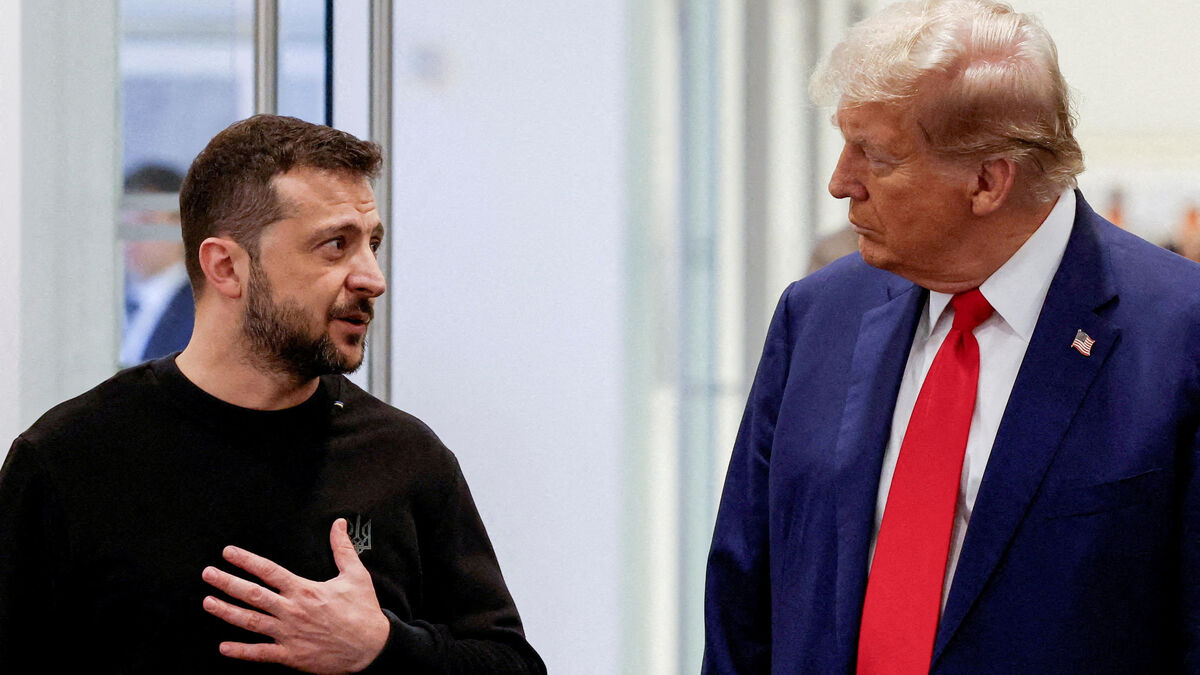 Zelensky et Trump à Washington