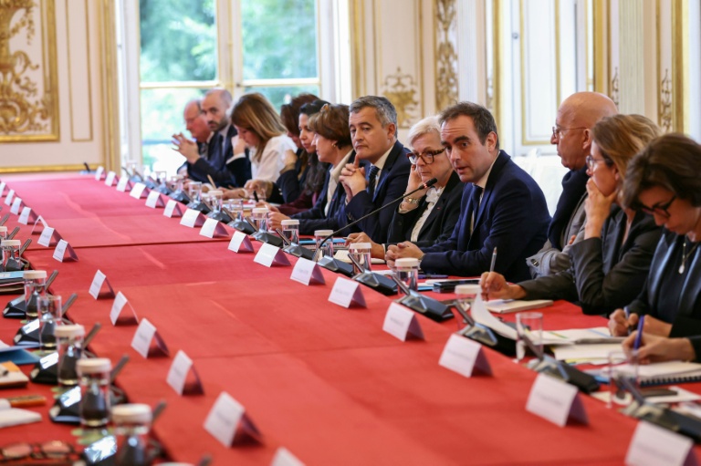Photo de Sébastien Lecornu à l’Assemblée