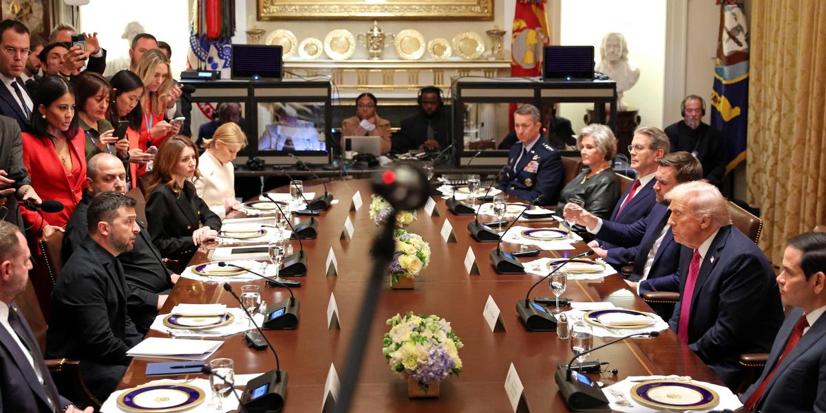 Trump et Zelensky à la Maison Blanche pour la paix