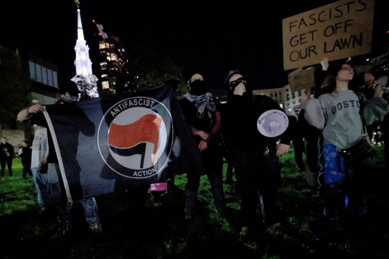 Manifestation Antifa en Europe