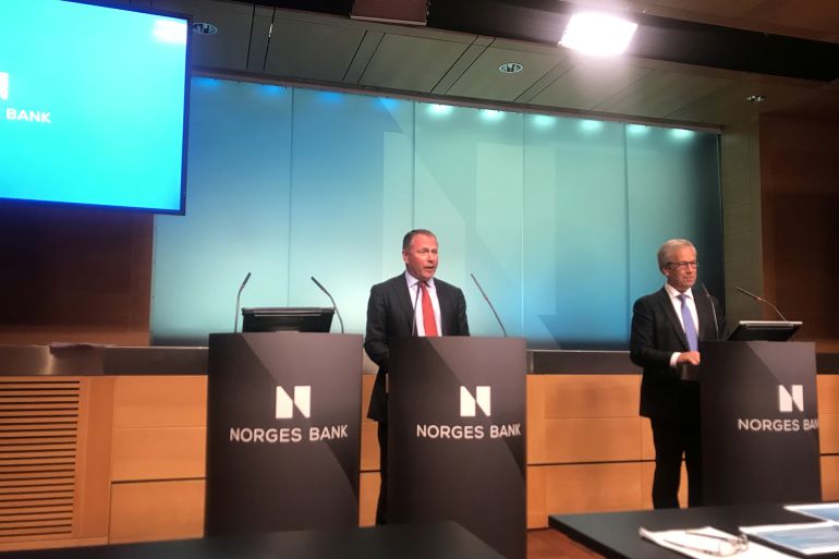 Nicolai Tangen, directeur exécutif du fonds en 2020