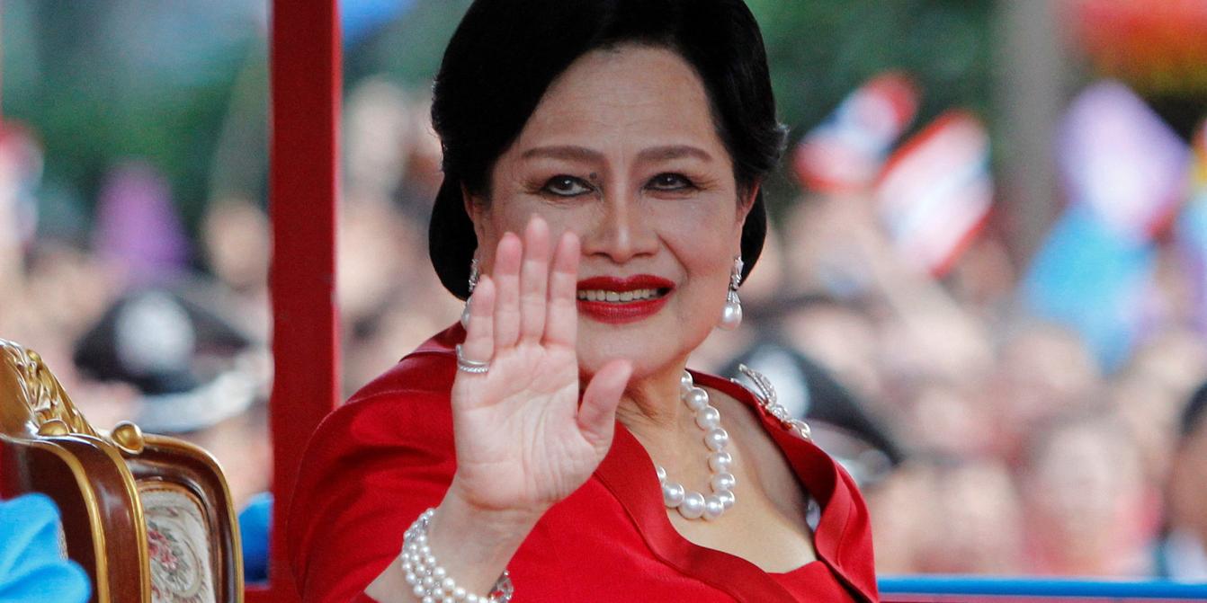 Portrait de la reine mère Sirikit