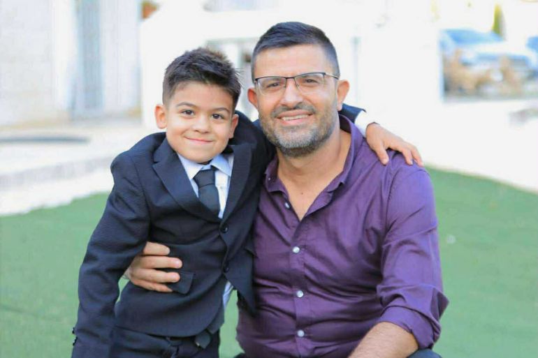 Thamer Saba'na détenu par le Service de sécurité préventive à Jénine
