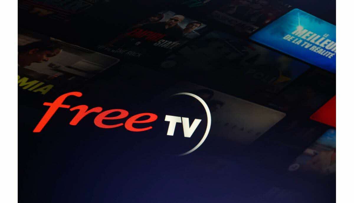 Capture montrant le lancement de Free TV