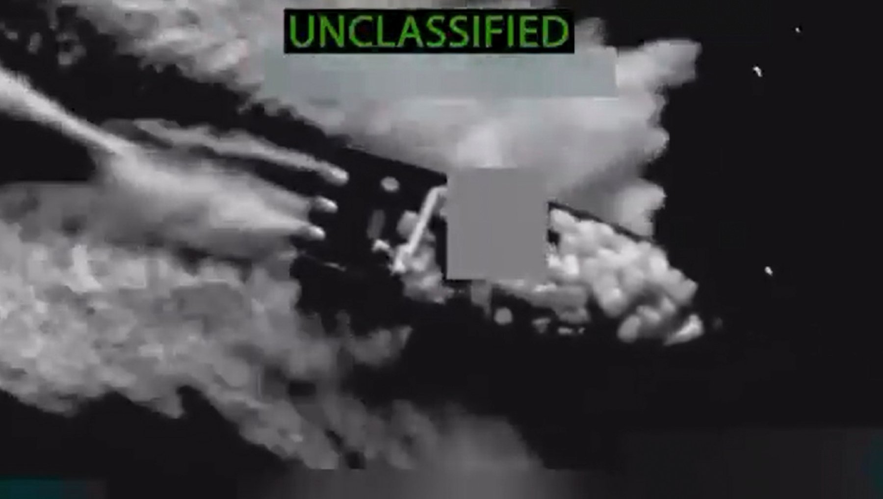 Photo AFP associée à l'annonce des frappes militaires