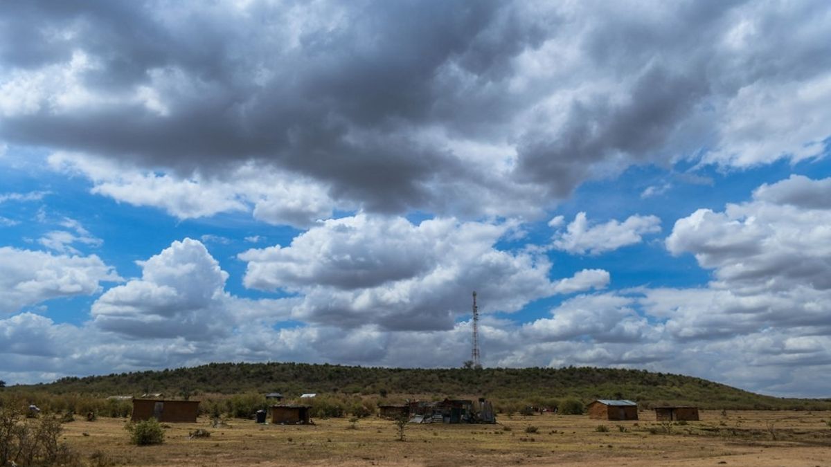Photo d’un avion crashé au Kenya près de Diani