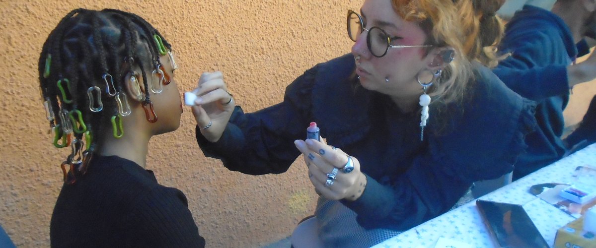 Enfants maquillés et animations Halloween Mouysset Tarbes