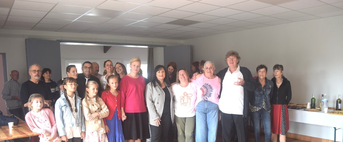 Repas solidaire à Montréal pour Octobre rose