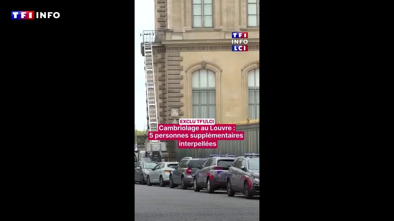 Vue du musée du Louvre et enquête en cours