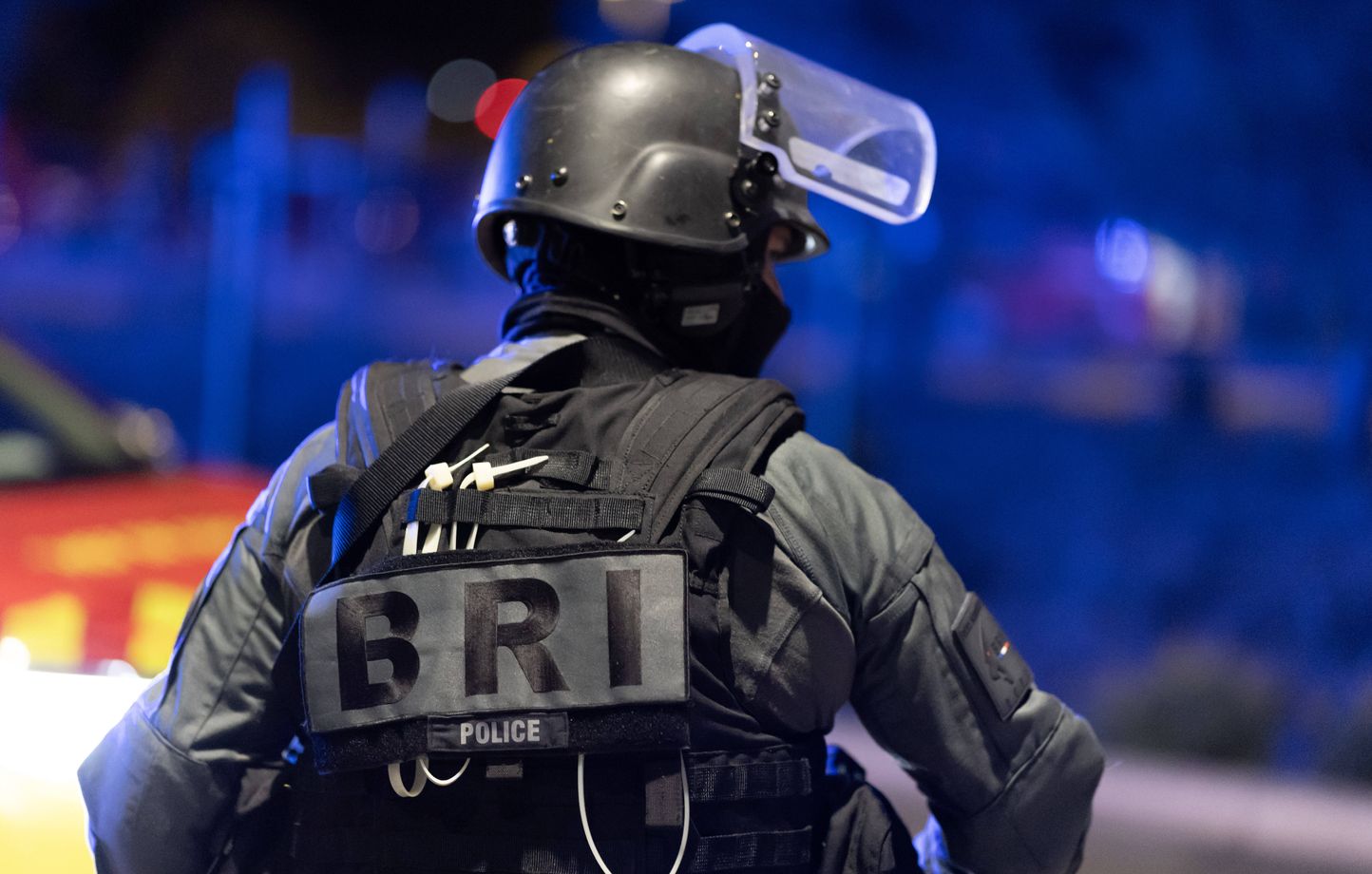 Police et interventions lors du braquage