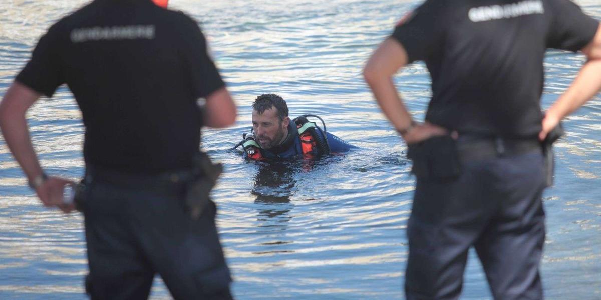 Vue d’une rivière en crue dans la Drôme