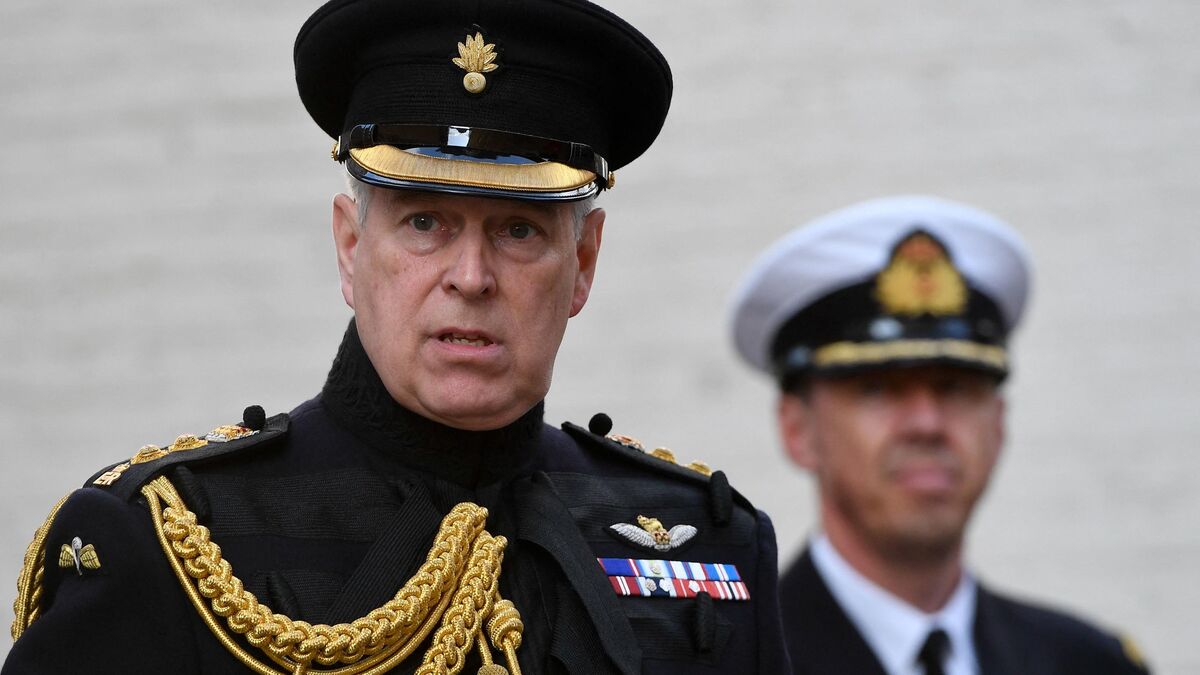 L'ex-prince Andrew lors d'un événement