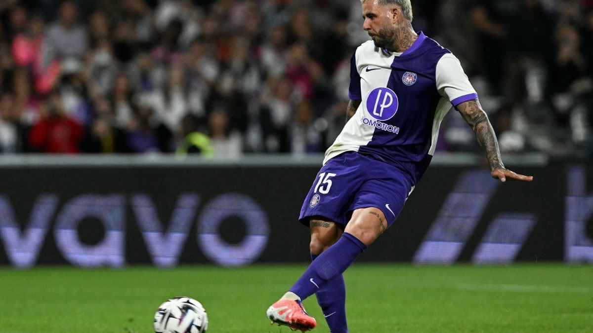 Vue du match Toulouse contre Le Havre