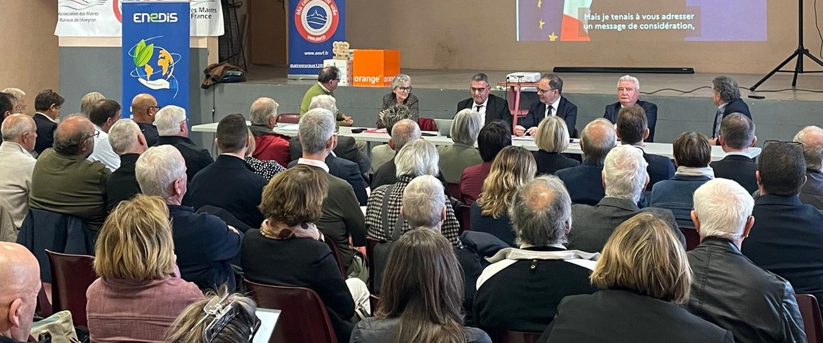 Assemblée des maires ruraux de l’Aveyron à Clairvaux-d’Aveyron