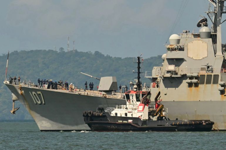 Mouvements militaires américains dans les Caraïbes