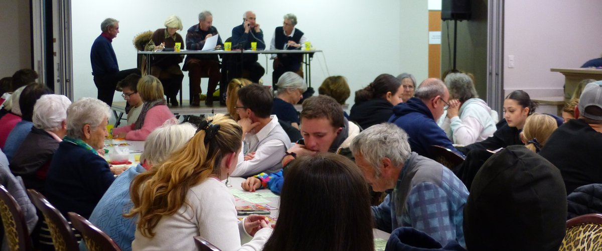Vue d'une foire locale à Luz-Saint-Sauveur