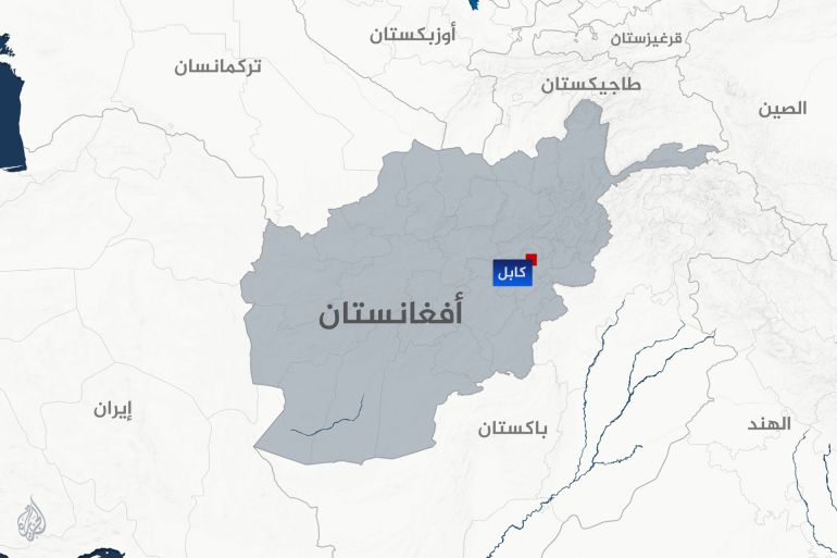 Carte de l'Afghanistan (Al Jazeera)