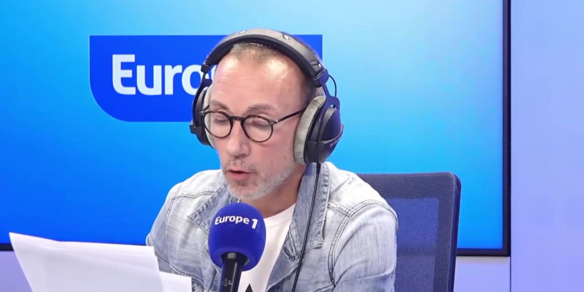 Capture visuelle du journal de 8h30 Europe 1