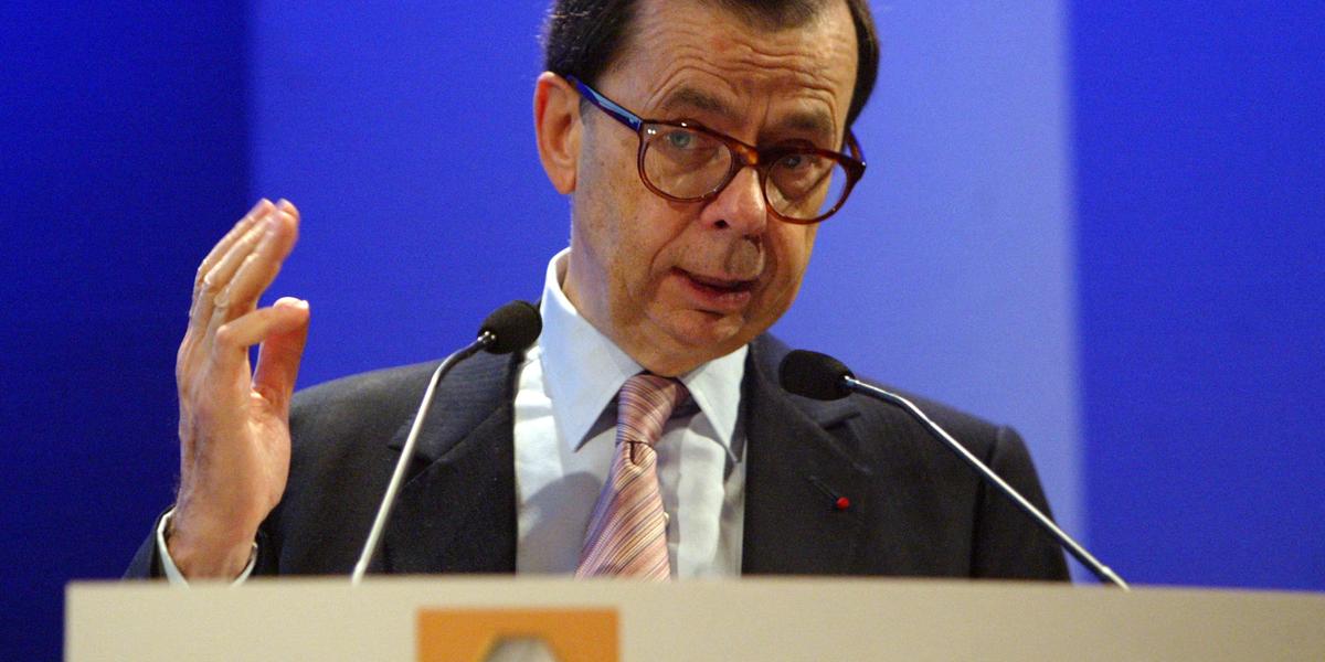 Louis Schweitzer lors d'un événement public