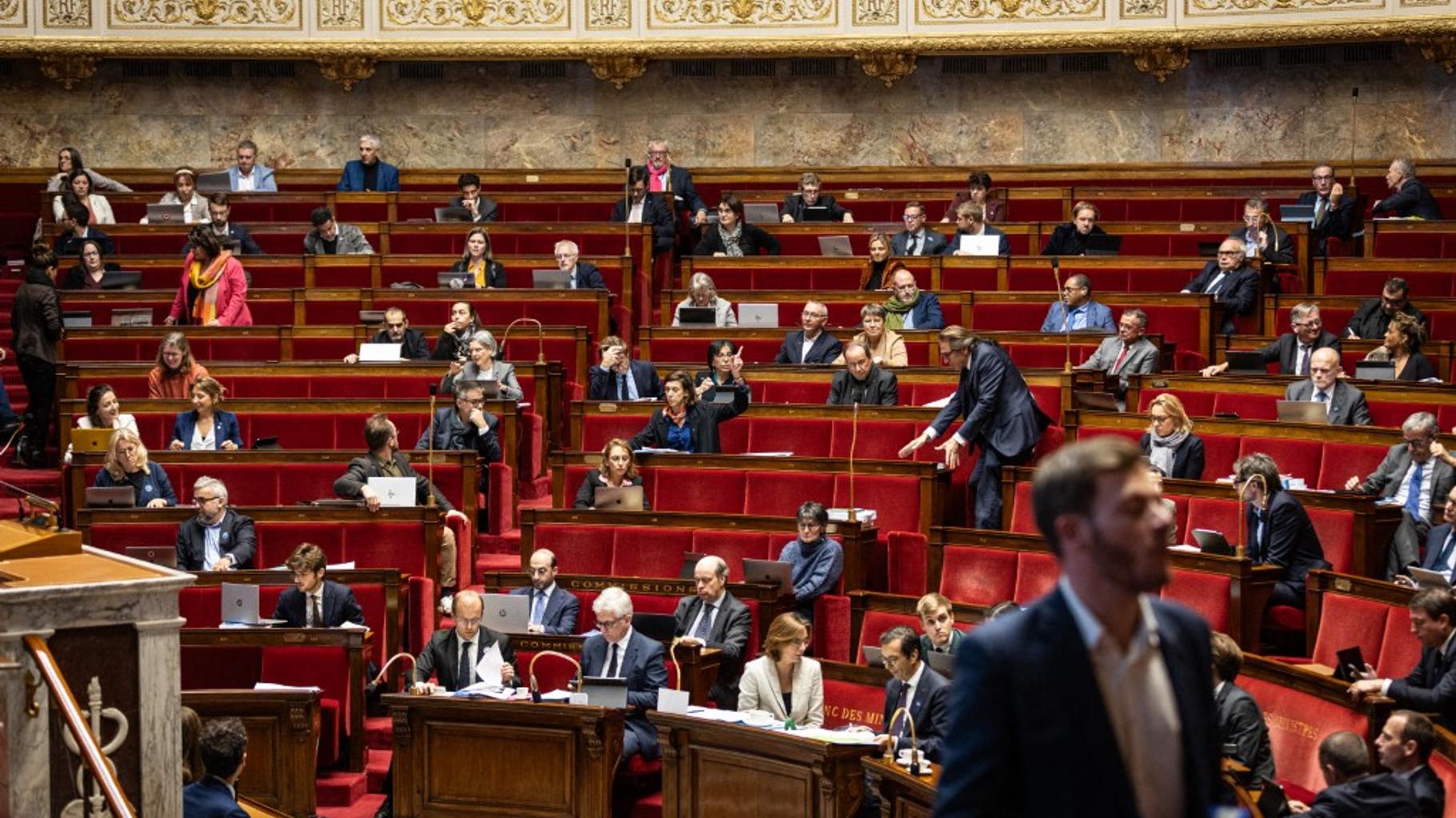 Députés lors du vote sur le budget de la Sécu