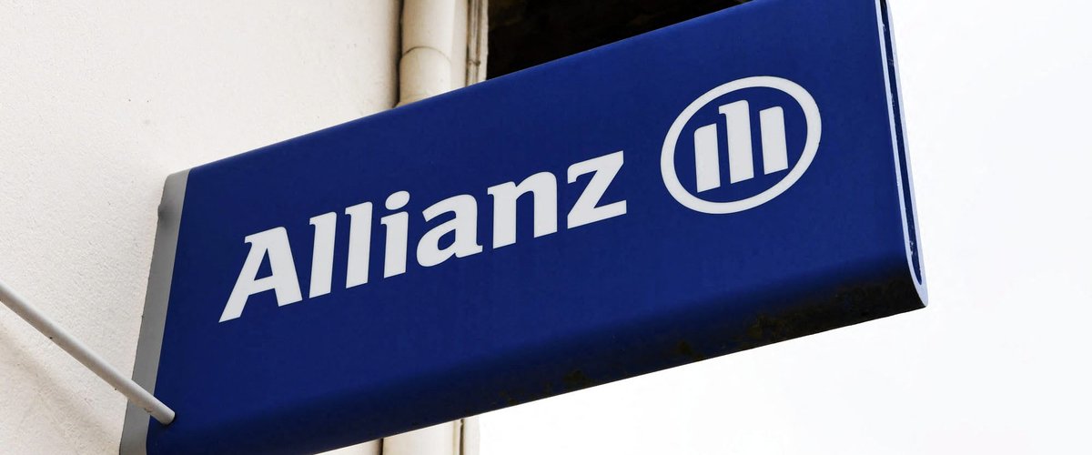 Vue de l’agence Allianz à Montluçon après l’incident