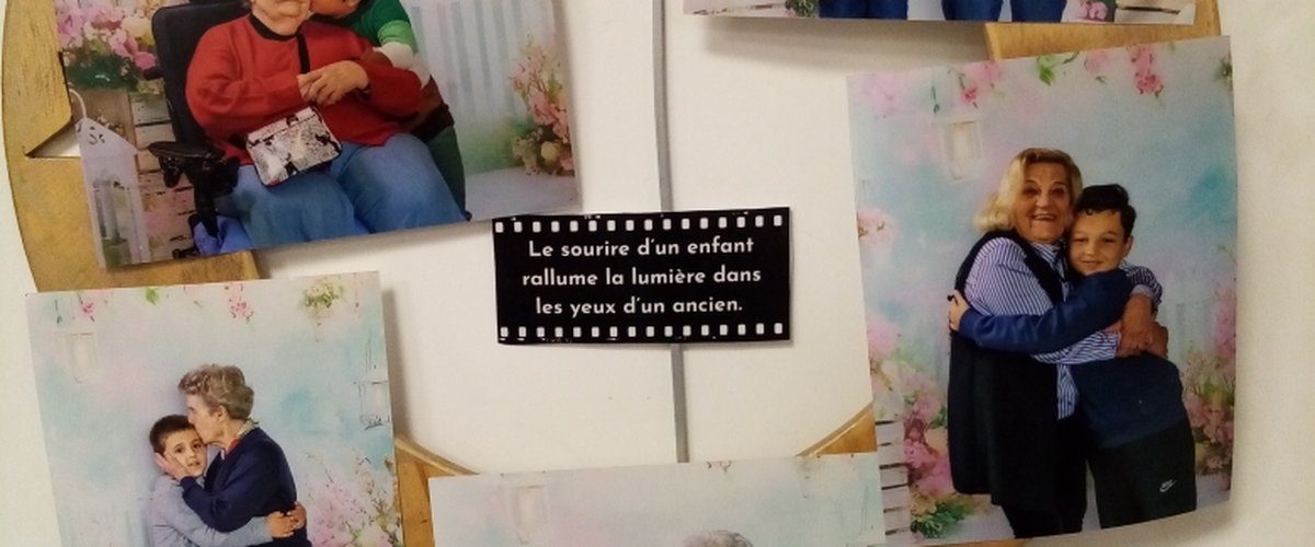 Exposition Regards croisés Tarbes: échanges intergénérationnels