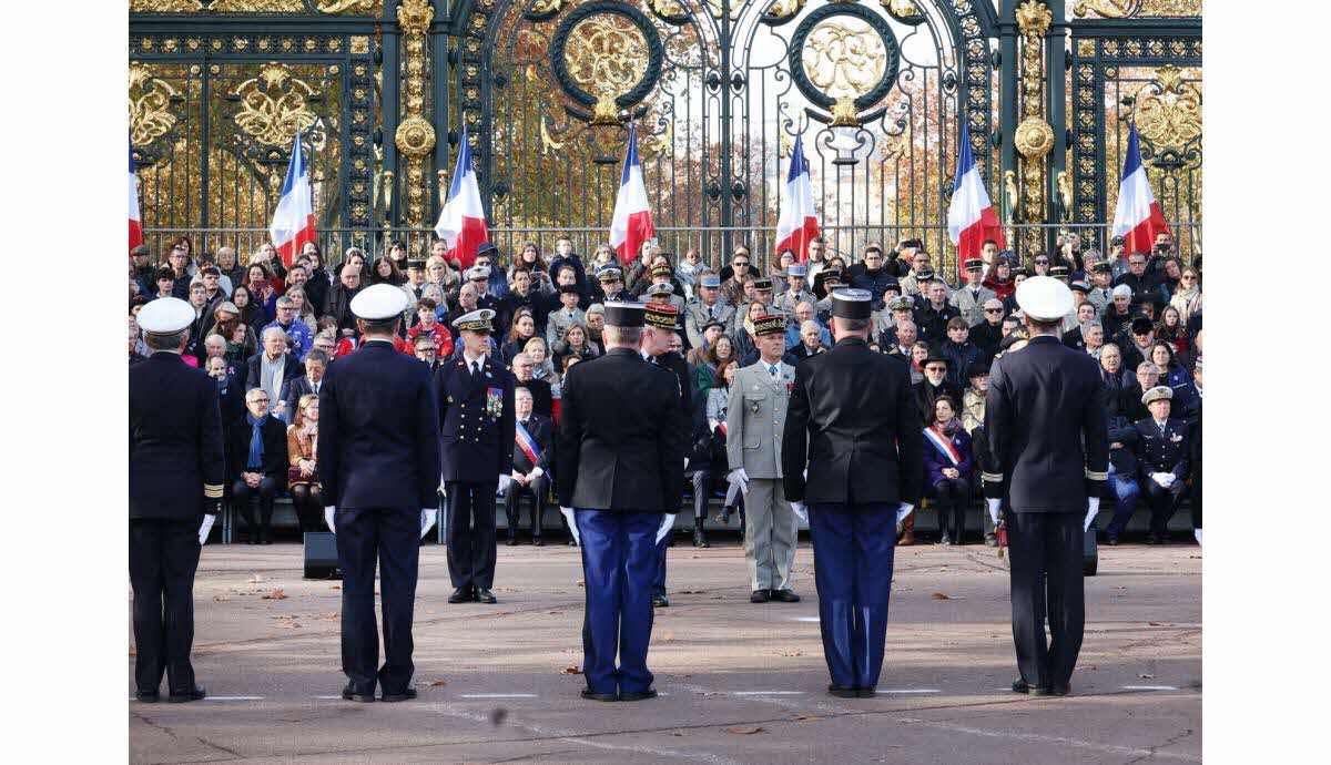 Cérémonies du 11 novembre à Lyon dans le Rhône