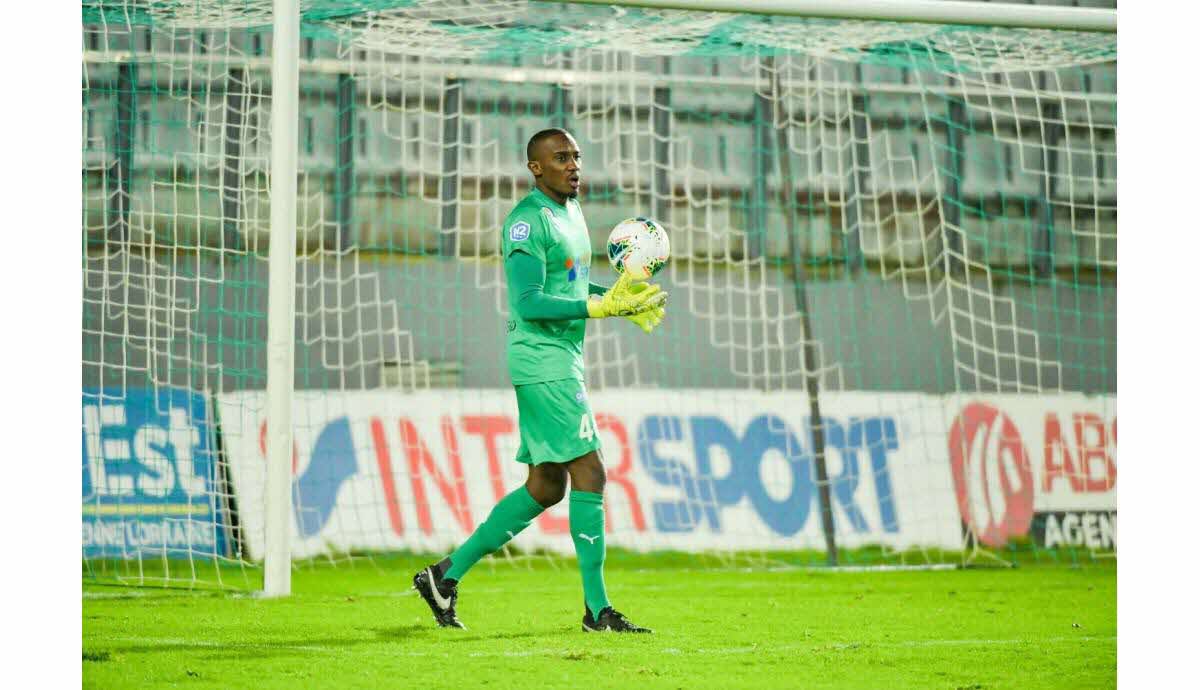 Geoffrey Lembet lors de son arrivée à Nancy
