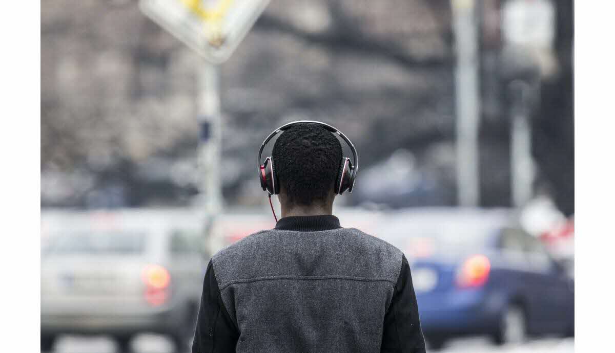 Illustration d'une musique générée par IA