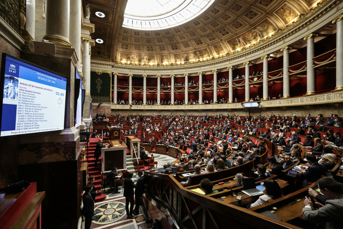 Députés réunis à l’Assemblée nationale lors des débats budgétaires