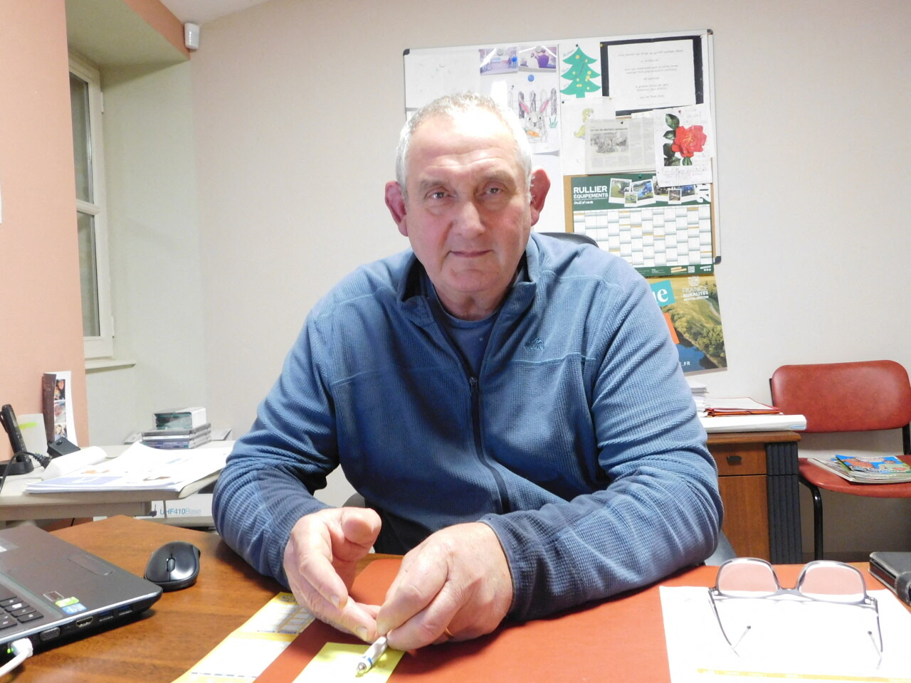 Patrick Monto, maire sortant de Savignac