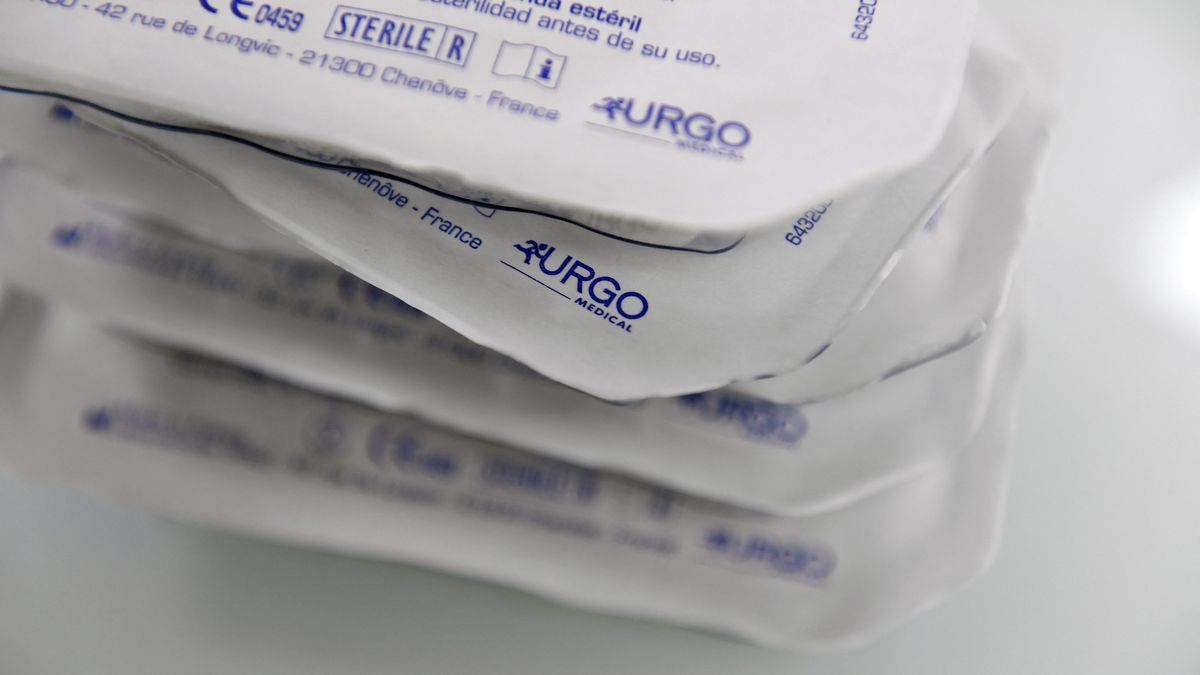 Vue d'une usine Urgo en Loire