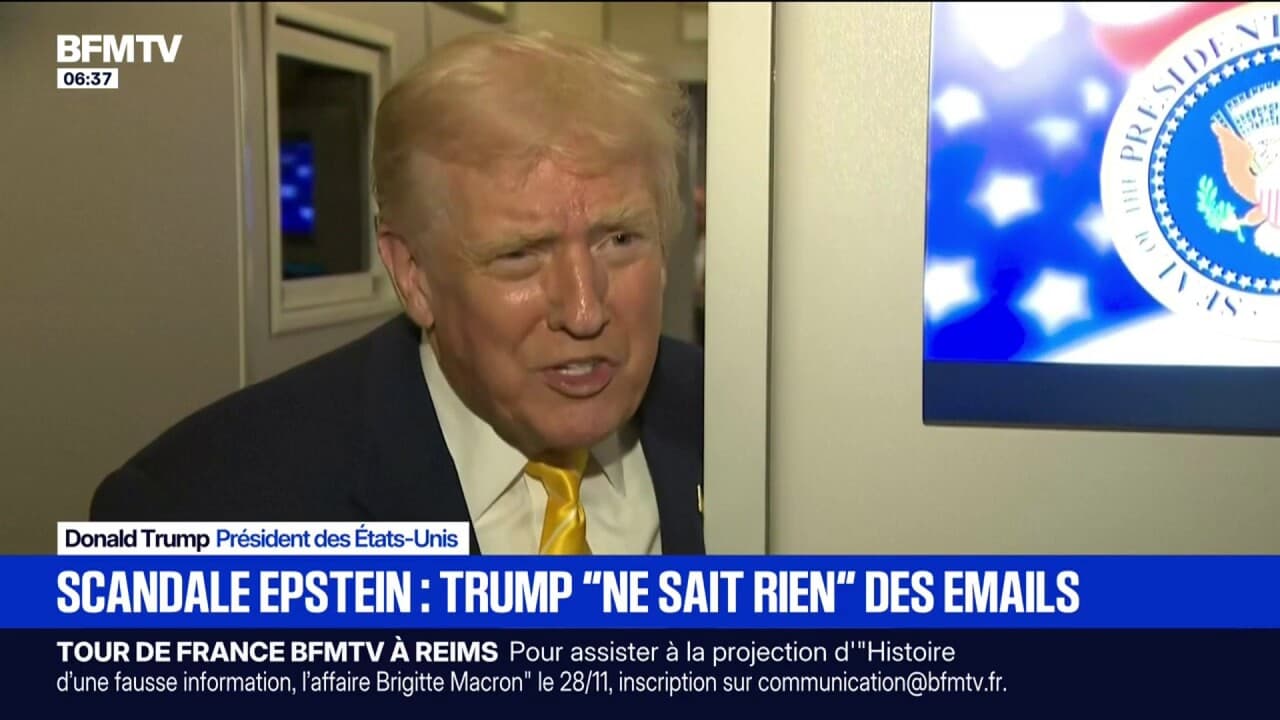 Donald Trump et Bill Clinton dans l affaire Epstein